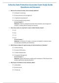 Cohesity Data Protection Associate Exam Study Guide Questions and Answers