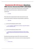 Chamberlain NR 325 Exam 2 Questions With 100&percnt; Correct Answers&vert;LATEST 2025&sol;2026