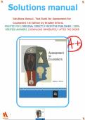 Solutions manual and Test bank for Assessment for Counselors 1st Edition by Bradley Erford&period;&vert;Complete test guide&period;