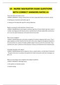 10 - NURSE NAVIGATOR EXAM QUESTIONS WITH CORRECT ANSWERS RATED A&plus;&period;pdf