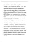 BIBL-104 QUIZ 1 QUESTIONS & ANSWERS