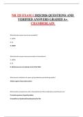 NR 325 EXAM 1 2025&sol;2026 QUESTIONS AND VERIFIED ANSWERS GRADED A&plus; CHAMBERLAIN 