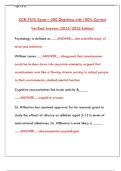 CCRI PSYC 1010 Exam PDF Study Guide & Practice Questions &vert; Free Download