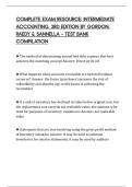COMPLETE EXAM RESOURCE&colon; INTERMEDIATE ACCOUNTING&comma; 3RD EDITION BY GORDON&comma; RAEDY & SANNELLA &ndash; TEST BANK COMPILATION