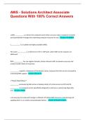 AWS - Solutions Architect Associate Questions With 100&percnt; Correct Answers
