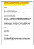 ACRP CCRA EXAM ACTUAL EXAM 2026 &vert; ASSOCIATION OF CLINICAL RESEARCH PROFESSIONALS &lpar;ACRP&rpar; CERTIFIED CLINICAL RESEARCH ASSOCIATE EXAM &vert; UPDATED VERSION &vert; JUST RELEASED