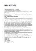 IICRC- WRT-ASD NEWEST 2026&sol;2027 ACTUAL EXAM COMPLETE QUESTIONS AND CORRECT DETAILED ANSWERS &lpar;VERIFIED ANSWERS&rpar; &vert;ALREADY GRADED A&plus;&vert;&vert;BRAND NEW&excl;&excl;