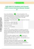 NURS 5462 LTC Questions and Answers  &lpar;100&percnt; Correct Answers&rpar; Already Graded  A&plus;