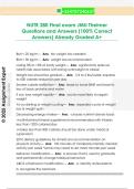 NUTR 280 Final exam JMU Theimer  Questions and Answers &lpar;100&percnt; Correct  Answers&rpar; Already Graded A&plus;