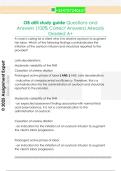 OB atiii study guide Questions and  Answers &lpar;100&percnt; Correct Answers&rpar; Already  Graded A&plus;