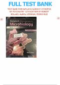 Test bank for Talaro's Foundations in Microbiology 12th Edition by Barry Chess and Kathleen Park Talaro