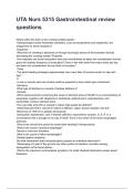 UTA NURS 5315  EXAMS New 2026&sol;2027 Questions and Professionally Verified Answers &lpar;complete bundle&rpar;