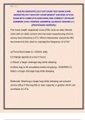 HESI RN GERONTOLOGY EXIT EXAM TEST BANK EXAM  &sol;GERONTOLOGY HESI EXIT EXAM NEWEST 2025&sol;2026 ACTUAL  EXAM WITH COMPLETE QUESTIONS AND CORRECT DETAILED  ANSWERS &lpar;100&percnt; VERIFIED ANSWERS&rpar; &vert;ALREADY GRADED A&plus;&vert;  &vert;&vert;PROFESSOR VERIFIED&vert;&vert; 