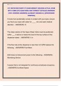 ICC VAPOR RECOVERY VT EXAM NEWEST 2025&sol;2026 ACTUAL EXAM  WITH COMPLETE QUESTIONS AND CORRECT DETAILED ANSWERS  &lpar;100&percnt; VERIFIED ANSWERS&rpar; &vert;ALREADY GRADED A&plus;&vert; &vert;&vert;PROFESSOR  VERIFIED&vert;&vert;