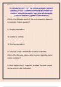 ITLS ADVANCED POST TEST 9TH EDITION VERSION 3 NEWEST  2025&sol;2026 ACTUAL EXAM WITH COMPLETE QUESTIONS AND  CORRECT DETAILED ANSWERS &lpar;100&percnt; VERIFIED ANSWERS&rpar;  &vert;ALREADY GRADED A&plus;&vert; &vert;&vert;PROFESSOR VERIFIED&vert;&vert; 
