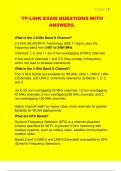 TP-LINK EXAM QUESTIONS WITH  ANSWERS&period;