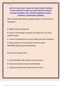 OPSY 5315 RAO EXAM 1 EXAM TEST BANK NEWEST 2025&sol;2026  ACTUAL EXAM WITH COMPLETE QUESTIONS AND CORRECT  DETAILED ANSWERS &lpar;100&percnt; VERIFIED ANSWERS&rpar; &vert;ALREADY  GRADED A&plus;&vert; &vert;&vert;PROFESSOR VERIFIED&vert;&vert;