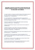 CJIS NEWLY UPDATED COLLECTION OF EXAM QUESTIONS AND VERIFIED ANSWERS DESIGNED TO GUARANTEE YOUR SUCCESS ON THE LATEST TEST VERSION