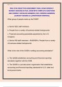 WGU D196 OBJECTIVE ASSESSMENT FINAL EXAM VERSION 1  NEWEST 2025&sol;2026 ACTUAL EXAM WITH COMPLETE QUESTIONS  AND CORRECT DETAILED ANSWERS &lpar;100&percnt; VERIFIED ANSWERS&rpar;  &vert;ALREADY GRADED A&plus;&vert; &vert;&vert;PROFESSOR VERIFIED&vert;&vert; 