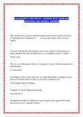 CJIS SECURITY AND PRIVACY TRAINING EXAM COMPLETE QUESTIONS AND CORRECT ANSWERS