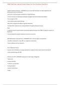 NR605 Final Exam &vert; Adult and Geriatric Primary Care Nurse Practitioner Exam Review
