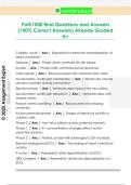 PEDS Hesi final Questions and Answers  &lpar;100&percnt; Correct Answers&rpar; Already Graded  A&plus; 