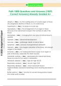 Path 1000 Questions and Answers &lpar;100&percnt;  Correct Answers&rpar; Already Graded A&plus; 