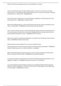 NR 667 CEA Exit Exam &vert; Chamberlain University Nursing Readiness Assessment