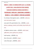 BIOD151 Module 1 & 2&colon; Introduction to Anatomy & Physiology &vert; Tissues & Integumentary System
