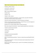 MSN 377 Exam 3 Questions and Answers Latest Update 2025
