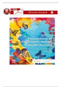 Test bank For Varcarolis' Foundations of Psychiatric-Mental Health Nursing 9th Edition By Margaret Jordan Halter | All Chapters with Answers and Rationales | LATEST.