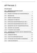 Samenvatting AFP Periode 3