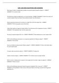 OAD 138 EXAM QUESTIONS AND ANSWERS