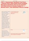 CCNA 2 v7 Assessment Test Bank Final Exam  Recent Exam 2025&sol;2026 Actual Complete  Real Exam Questions And Correct Answers  &lpar;Verified Answers&rpar; Already Graded A&plus; &sol;  Newest Exam &sol;Just Released&excl;&excl; Monroe College
