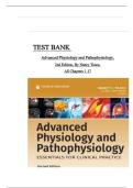 Test Bank Advanced Physiology And Pathophysiology&colon; Essentials For Clinical Practice&comma; 2nd Edition Nancy C&period; Tkacs&comma;Linda L&period; Herrmann All Chapters 1-17 With Questions And Answers Complete A&plus; Guide ISBN&colon;9780826177087