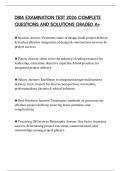 DBIA EXAMINATION TEST 2026 COMPLETE QUESTIONS AND SOLUTIONS GRADED A&plus;