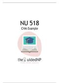 NU 518 CHA Comprehensive Health Assessment SOAP Note Study Guide &vert; Fall 2025&sol;2026 pdate with complete solutions - USA&period;
