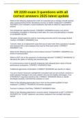 hft 2220 exam 3 questions with all correct answers 2025 latest update