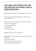 DELTA SIGMA THETA INTERVIEW STUDY PREP 2026 QUESTIONS AND ANSWERS COMPLETE BUNDLE PACKAGE DEAL