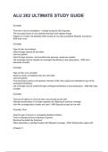 ALU 202 ULTIMATE STUDY GUIDE NEWEST 2026&sol;2027 ACTUAL EXAM COMPLETE QUESTIONS AND CORRECT DETAILED ANSWERS &lpar;VERIFIED ANSWERS&rpar; &vert;ALREADY GRADED A&plus;&vert;&vert;BRAND NEW&excl;&excl;