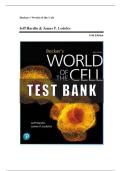 Test Bank for Becker's World of the Cell&comma; 10th Edition by Jeff Hardin&vert; 9780135259498&vert; All Chapters 1-26&vert; LATEST