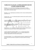 MARK 3321 UTA EXAM 1 &vert; EVERY QUESTION SOLVED &vert; EVERY SCORE SECURED&excl;