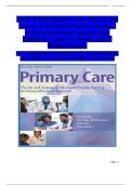 Primary Care&colon; The Art and Science of Advanced Practice Nursing &ndash; an Interprofessional Approach &lpar;6th Edition&comma; Lynne M&period; Dunphy & Jill E&period; Winland-Brown&rpar; &ndash; Complete Test Bank with Verified Answers