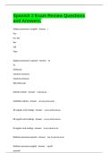 Spanish 2 Exam Review Questions and Answers&period;