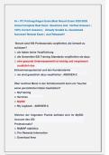 AI &plus; ITC Pr&uuml;fungsfragen Exam&comma;Most Recent Exam 2025&sol;2026  Actual Complete Real Exam  Questions And  Verified Answers &vert;  100&percnt; Correct Answers &vert;  Already Graded A&plus; Guaranteed  Success&excl;&excl; Newest Exam &vert; Just Released&excl;&excl;