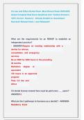 CA Law and Ethics Dental Exam &comma;Most Recent Exam 2025&sol;2026  Actual Complete Real Exam Questions And  Verified Answers &vert;  100&percnt; Correct  Answers &vert;  Already Graded A&plus; Guaranteed   Success&excl;&excl; Newest Exam &vert; Just Released&excl;&excl;