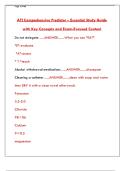 ATI Comprehensive Predictor Exam 2025 April - Latest Updated Test Bank