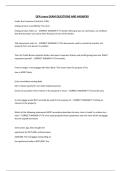 QFA Loans EXAM QUESTIONS AND ANSWERS