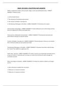 SMAD 150 EXAM 1 QUESTIONS AND ANSWERS