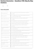 Business Economics &ndash; Questions With Step By Step Solutions